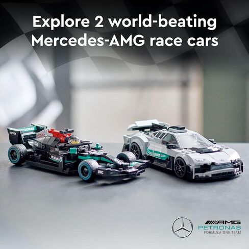ليجو مجموعة العاب بناء مرسيدس ايه ام جي F1 W12 E بيرفورمانس ومرسيدس ايه ام جي بروجيكت ون 76909 للاطفال والاولاد والبنات من سن 9 سنوات فما فوق (564 قطعة) من سبيد تشامبيونز in Saudi Arabia