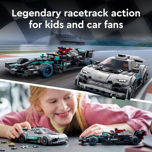 ليجو مجموعة العاب بناء مرسيدس ايه ام جي F1 W12 E بيرفورمانس ومرسيدس ايه ام جي بروجيكت ون 76909 للاطفال والاولاد والبنات من سن 9 سنوات فما فوق (564 قطعة) من سبيد تشامبيونز in Saudi Arabia
