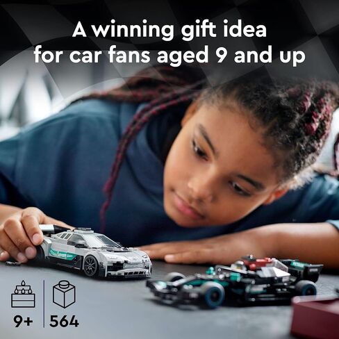 ليجو مجموعة العاب بناء مرسيدس ايه ام جي F1 W12 E بيرفورمانس ومرسيدس ايه ام جي بروجيكت ون 76909 للاطفال والاولاد والبنات من سن 9 سنوات فما فوق (564 قطعة) من سبيد تشامبيونز in Saudi Arabia