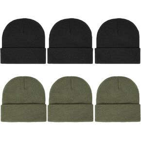 قبعة صغيرة من ماسترسميث مكونة من 6 قطع بأساور للنساء والرجال باللون الأسود/الأخضر in Kuwait