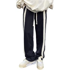 TUAQIANG Harajuku Sports Pants Women's Loose Fitting Casual Pants Harem Pants Straight Leg Pants Couple Trend Sports Pants in Saudi Arabia