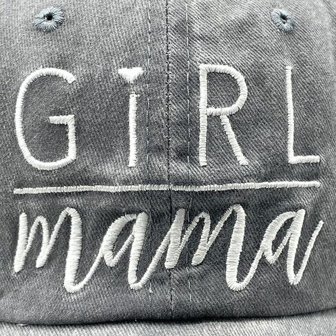 Waldeal Men's Baseball Cap Girl Mama Embroidery Vintage Distressed Unconstructed Hat in Kuwait