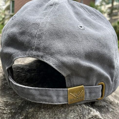 Waldeal Men's Baseball Cap Girl Mama Embroidery Vintage Distressed Unconstructed Hat in Kuwait