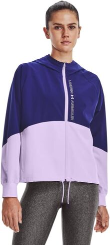 Under Armour Women's Woven Full-Zip Jacket in Saudi Arabia