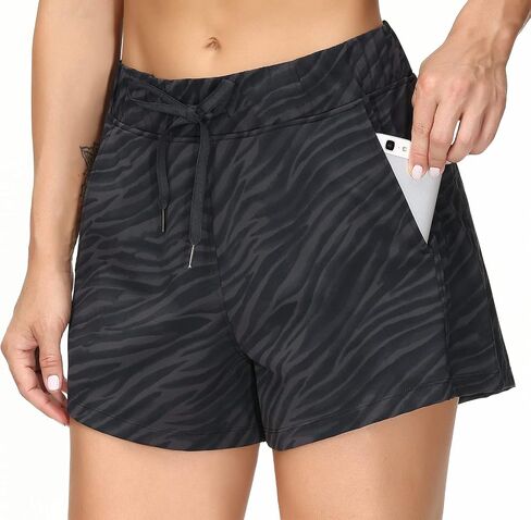 THE GYM PEOPLE Womens' Workout Shorts with Loose Fit Drawstring in Saudi Arabia
