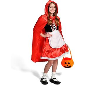Spooktacular Creations Little Red Riding Hood Costume, Girls Halloween Costume for Halloween Dress Up in Saudi Arabia