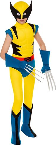 زي ولفيرين للأطفال من Spirit Halloween X-Men | مرخص رسميًا | أعجوبة | زي البطل الخارق in Saudi Arabia
