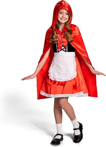 أزياء Spooktacular Creations ذات الرداء الأحمر للركوب، زي الهالوين للفتيات لحفلات الهالوين in Saudi Arabia