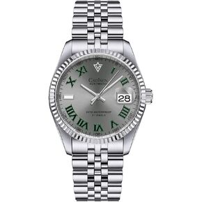 CADISEN Automatic Watches Men's Mechanical MIYOTA 8215 Business Waterproof Wristwatch