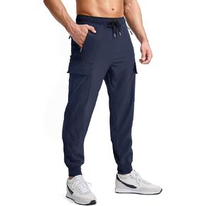 G Gradual Men's Joggers Hiking Cargo Pants Multi Pockets Lightweight Quick Dry Athletic Travel Golf Outdoor in Saudi Arabia