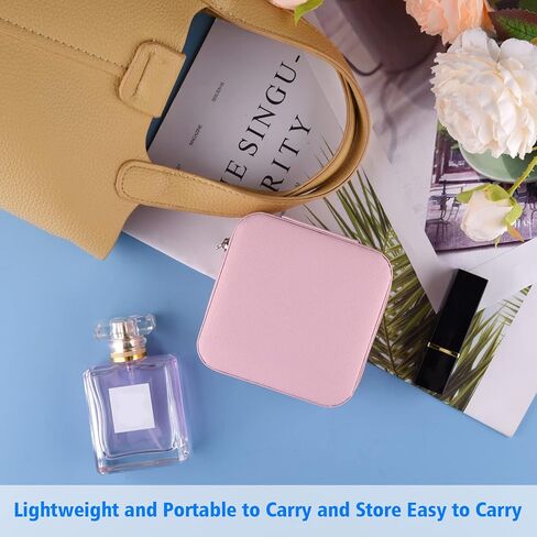 PLULON 8 Pieces Travel Jewelry Organizer Travel jewelry case Travel Jewelry box Small Jewelry Organizer Box for Girls Women in Saudi Arabia