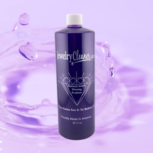 That's Amazing Jewelry & More Cleaner - Sparkling Gold, Silver, Platinum, Antique, Costume, Diamonds, Opals, Pearls, You Gotta See It to Believe It 8 Ounce (Spray Top) by JewelryCleaner.com in Saudi Arabia