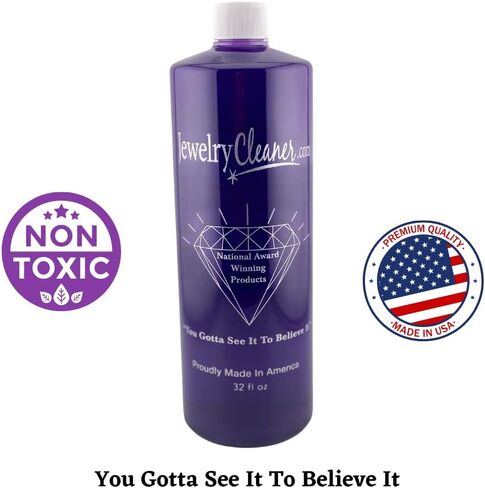 That's Amazing Jewelry & More Cleaner - Sparkling Gold, Silver, Platinum, Antique, Costume, Diamonds, Opals, Pearls, You Gotta See It to Believe It 8 Ounce (Spray Top) by JewelryCleaner.com in Saudi Arabia