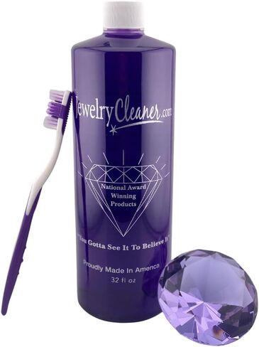 That's Amazing Jewelry & More Cleaner - Sparkling Gold, Silver, Platinum, Antique, Costume, Diamonds, Opals, Pearls, You Gotta See It to Believe It 8 Ounce (Spray Top) by JewelryCleaner.com in Saudi Arabia