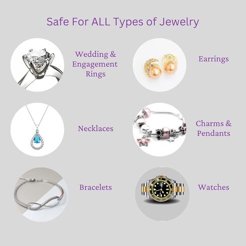That's Amazing Jewelry & More Cleaner - Sparkling Gold, Silver, Platinum, Antique, Costume, Diamonds, Opals, Pearls, You Gotta See It to Believe It 8 Ounce (Spray Top) by JewelryCleaner.com in Saudi Arabia