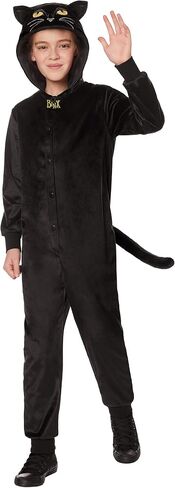 Spirit Halloween Kids Hocus Pocus Binx Union Suit | Hocus Pocus | Cat Costume in Saudi Arabia