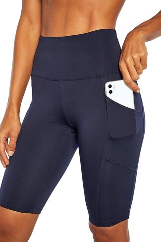 Bally Total Fitness Women's Fiona Pocket Tummy Control 11" Bermuda Short in Kuwait