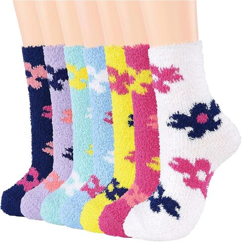 Century Star Womens Socks Fuzzy Socks Soft Fluffy Socks Winter Gifts Socks Sports Outdoor Sock Athletic Socks For Christmas in Kuwait