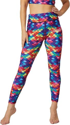 UIUO-UIPEU Women's Printed Yoga Pants with Pockets Workout Leggings for Women Tummy Control Compression Leggings in Kuwait