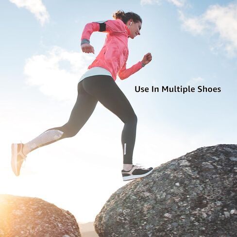 WalkFit Platinum Foot Orthotics & Shock Absorbing Pain Relief Gel Cushions Bundle | Relieves Foot Back Hip Leg and Knee Pain Men 12-12.5 in Kuwait