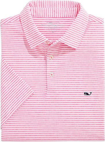 بولو Vineyard Vines للرجال من Bradley Stripe Sankaty Polo in Saudi Arabia