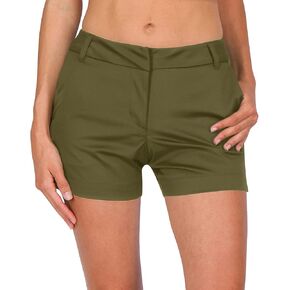 Three Sixty Six Womens Golf Shorts 4 ½ Inch Inseam - Quick Dry Active Shorts with Pockets, Athletic and Breathable