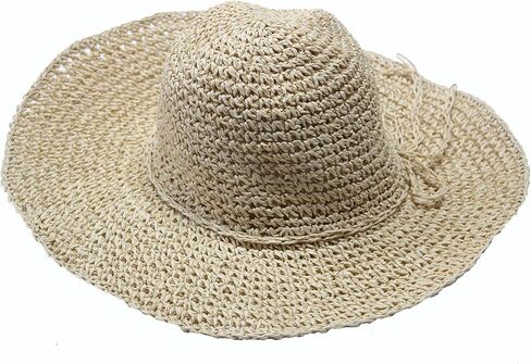 Women Fashion Summer Straw hat Sun hat Folding Travel Beach Cap in Saudi Arabia