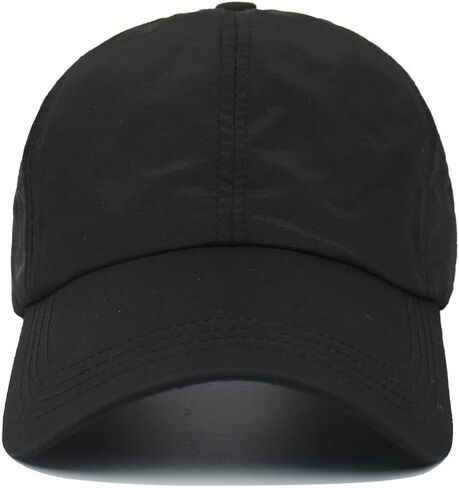 Womens Criss Cross Ponytail Hat Quick Drying Baseball Cap Sun Hats UV Protection Sport Cap in Kuwait