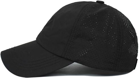 Womens Criss Cross Ponytail Hat Quick Drying Baseball Cap Sun Hats UV Protection Sport Cap in Kuwait