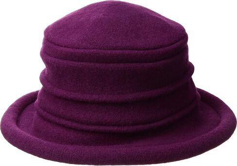 Scala Women's Packable Boiled Wool Cloche in Saudi Arabia