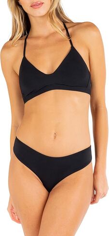 Hurley Women's Standard Solid Cheeky Hipster in Saudi Arabia