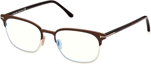 Eyeglasses Tom Ford FT 5799 -B 049 Matte Dark Brown, Classic Havana"t" Logo/Bl in Saudi Arabia