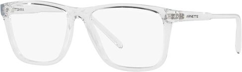 Arnette Men's AN7201 Big Bad Square Prescription Eyewear Frames, Crystal/Demo Lens, 54 mm in Saudi Arabia