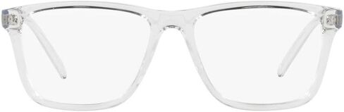 Arnette Men's AN7201 Big Bad Square Prescription Eyewear Frames, Crystal/Demo Lens, 54 mm in Saudi Arabia