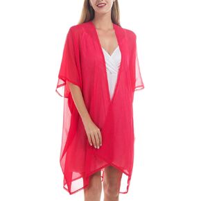 YLhighton Women’s Beach Kimono Coverup Sheer Chiffon Cover Ups Swimwear Cardigan Summer in Kuwait