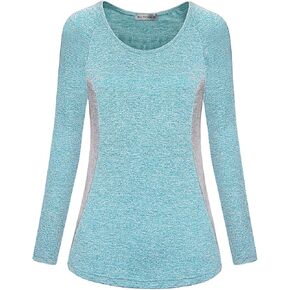 MISS FORTUNE Active Wear Yoga Top Cool Dry Workout Shirt Exercise Clothes in Saudi Arabia