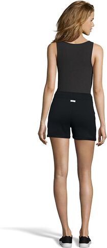 سراويل Hanes النسائية الصوفية، مجموعة Luxe Collection شورتات الصوف خفيفة الوزن للنساء، شورتات التدريب النسائية in Saudi Arabia