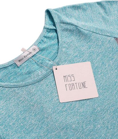 قميص تمارين اليوغا من MISS FORTUNE Active Wear بارد وجاف للتمرين in Kuwait