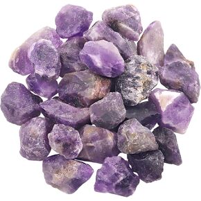 Hilitchi 1lb السائبة حجر السج الخام حجر الكريستال الخام للكابينة، وتراجع، وقطع، وتلميع، وتغليف الأسلاك، والتعدين جوهرة، ويكا، الريكي والشفاء الكريستال in Kuwait
