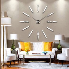 Wall Clocks Silent Non-Ticking Movement Wall Decoration Home/Office/Hotel/Bar/Restaurant/Classroom Clocks