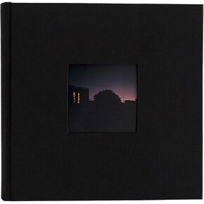 Kolo Hudson 2up Photo Album, Holds 200 4x6 Photos, Ideal for Wedding and Baby Books, Black in Kuwait