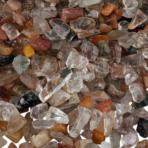Rockcloud 1 رطل Howlite الفيروز رقائق صغيرة هبطت حجر سحق شفاء الريكي كريستال مجوهرات صنع ديكور المنزل in Kuwait