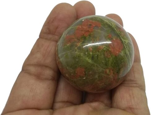 Amethyst Natural Quartz 40-45 mm Ball Sphere Gemstone A+ Hand Carved Crystal Altar Healing Devotional Focus Spiritual Chakra Cleansing Metaphysical Gift Men Women in Kuwait