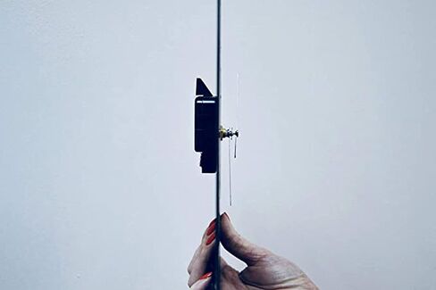 ساعة حائط من الفينيل بتصميم برج داكن من ستيفن كينج - فكرة هدية للرجال والنساء والأصدقاء والصديقة والحبيب - ديكور حائط غرفة المعيشة والمنزل والمكتب - قم بتخصيص ساعتك in Saudi Arabia