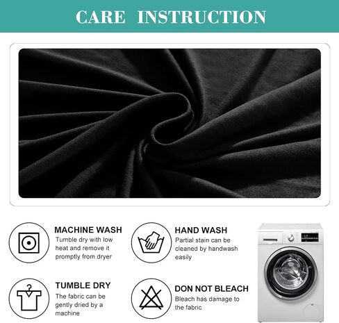 Office Chair Cover- Large, Black- Removable Computer Chair Cover for Office Chair with Zipper for Universal Rotating Chair Desk Chair Cover High Back Chair Seat Washable Protector for Pets in Saudi Arabia