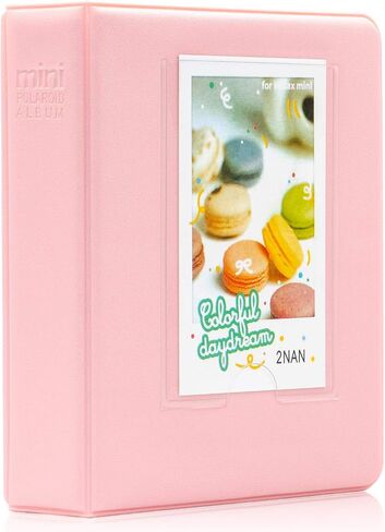Ablus 64 Pockets Photo Album for Fujifilm Instax Mini 11 90 70 50S 26 25 9 8 8+ 7S Instant Camera, Polaroid Snap Z2300 PIC-300P Film & Kpop Photocards (Light Purple) in Saudi Arabia