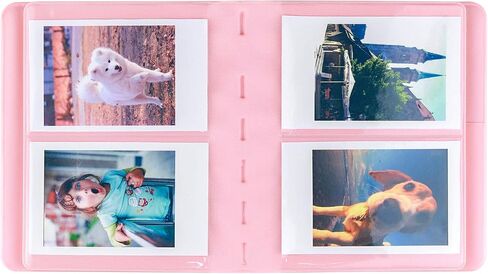 Ablus 64 Pockets Photo Album for Fujifilm Instax Mini 11 90 70 50S 26 25 9 8 8+ 7S Instant Camera, Polaroid Snap Z2300 PIC-300P Film & Kpop Photocards (Light Purple) in Saudi Arabia