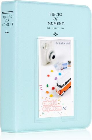 Ablus 64 Pockets Photo Album for Fujifilm Instax Mini 11 90 70 50S 26 25 9 8 8+ 7S Instant Camera, Polaroid Snap Z2300 PIC-300P Film & Kpop Photocards (Black) in Saudi Arabia