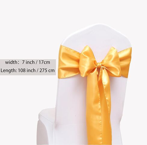 50 Pack Satin Baby Blue Chair Sashes Bows for Wedding Party Birthday Baby Shower Gender Reveal Decorations, Light Blue Chair Sashes Ties for Folding Chairs Banquet Party Christmas in Kuwait