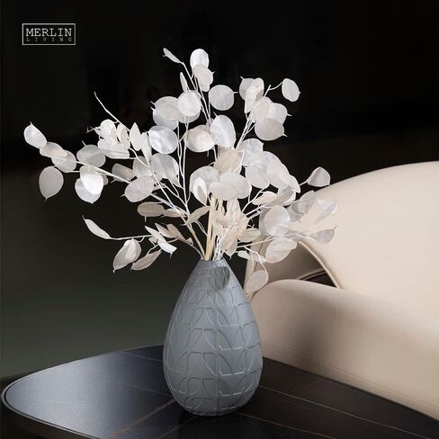 New Modern Luxury Home Decoration Ceramic vase (Ceramic Blue) in Kuwait